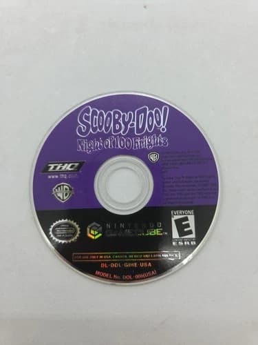 Scooby-Doo Night of 100 Frights Nintendo GameCube Game Disc Only Tested