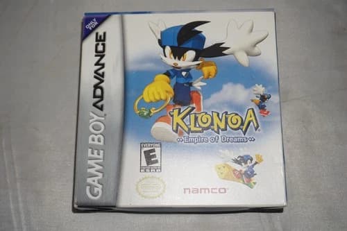 Klonoa Empire Of Dreams (Gameboy Advance GBA Game Boy) Complete CIB Authentic