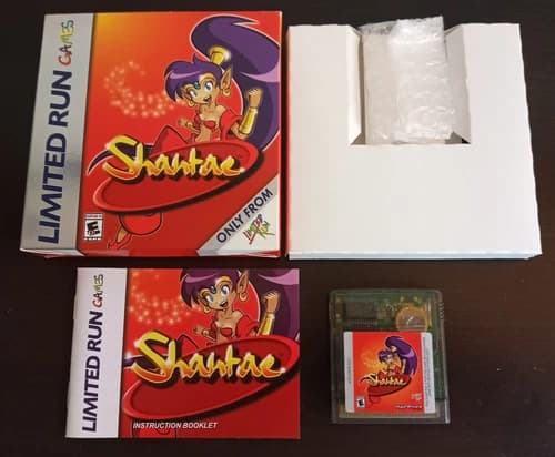 Shantae Gameboy Color Limited Run Complete GBC