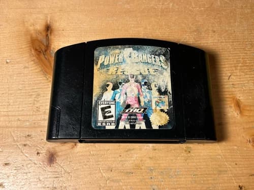 Power Rangers: Lightspeed Rescue (Nintendo 64 N64) Authentic -Tested-