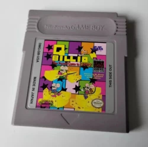 Q Billion Nintendo Original Game Boy Authentic Game Cartridge Tested and Works