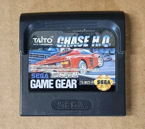 Chase H.Q Sega Game Gear Taito 1991 Cartridge Only