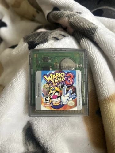 Wario Land 3 Nintendo Game Boy Color, 1998 Authentic Cartridge Only