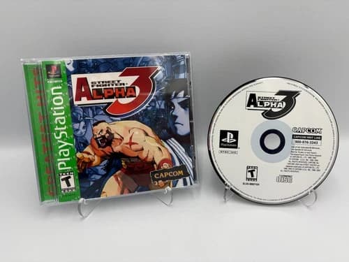 Street Fighter Alpha 3 Greatest Hits - Playstation 1 PS1 - Pristine Condition