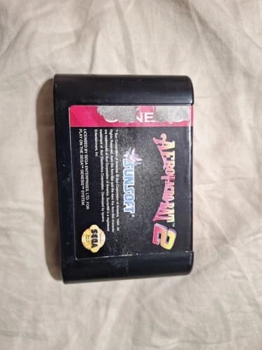 AERO THE ACROBAT 2 SEGA GENESIS CART ONLY WORKS