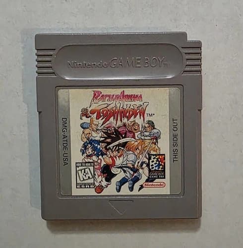 Battle Arena Toshinden (Nintendo Game Boy, 1996) Authentic & Tested Cartridge