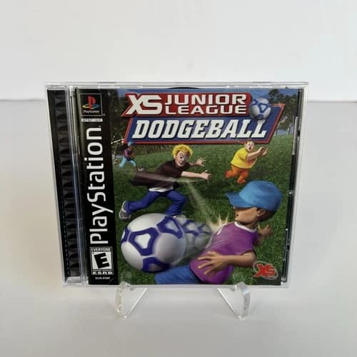 XS Junior League Dodgeball (Sony PlayStation 1, 2004) PS1 Complete CIB