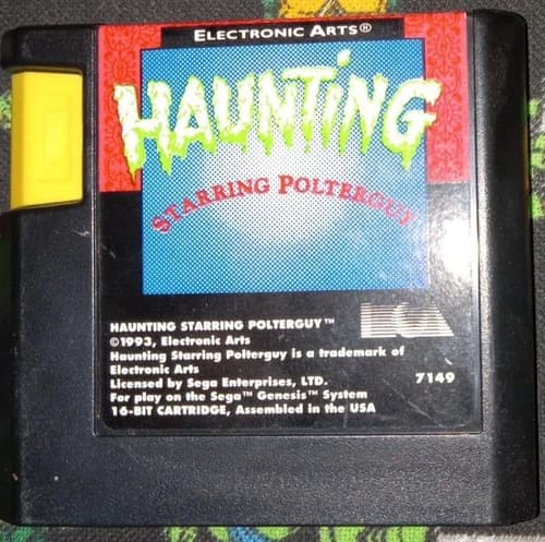 Haunting Starring Polterguy Sega Genesis