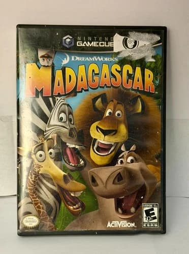 Madagascar Nintendo GameCube CIB Complete Tested Working Authentic