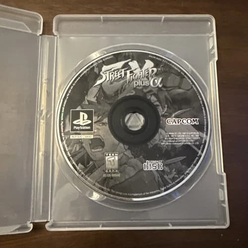 Street Fighter EX plus Alpha (PlayStation 1 PS1) Tested - Authentic