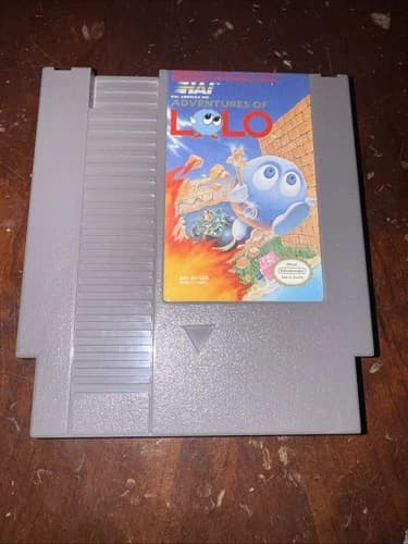 The Adventures Of Lolo Nintendo NES Cartridge Only