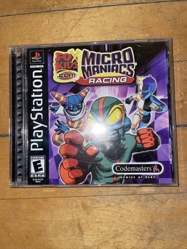 FoxKids.com Micro Maniacs Racing (Sony PlayStation 1, 2000)