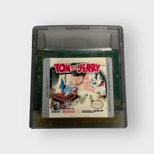 Tom and Jerry - (Game Boy Color, 1999) *VGC* Cleaned & Tested* FREE SHIPPING!!!