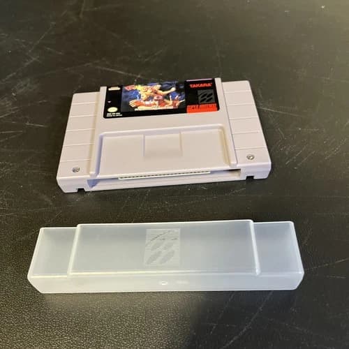 Fatal Fury (SNES, 1991) Cart Only Very Nice With Plastic Cover