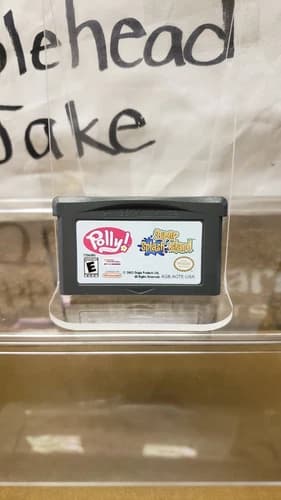 POLLY SUPER SPLASH ISLAND NINTENDO GAME BOY ADVANCE VIDEO GAME LOOSE