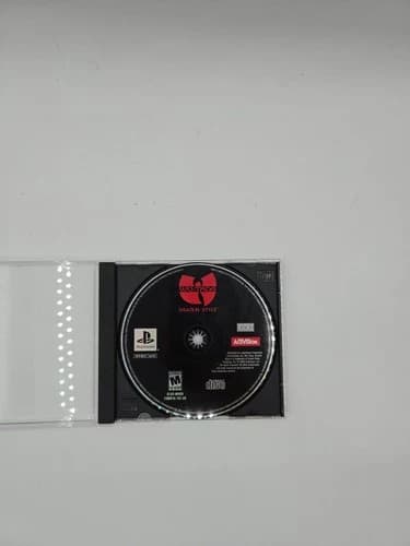 Wu-Tang: Shaolin Style 1999 Sony PlayStation PS1 LOOSE DISC ONLY Video Game