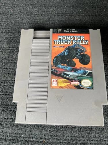 Monster Truck Rally Nintendo NES Cartridge Only TESTED SEE PHOTOS