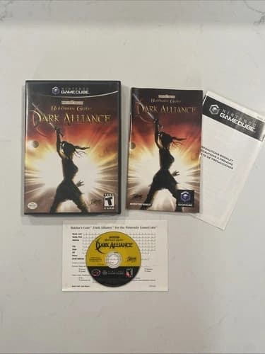 Baldur's Gate Dark Alliance Nintendo GameCube Complete CIB