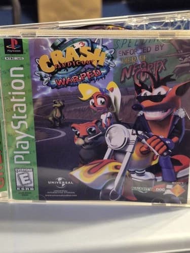 Crash Bandicoot WARPED PlayStation 1 PS1 Complete Greatest Hits