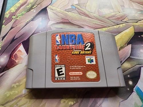 NBA Courtside 2 Featuring Kobe Bryant Nintendo 64 N64 Cartridge