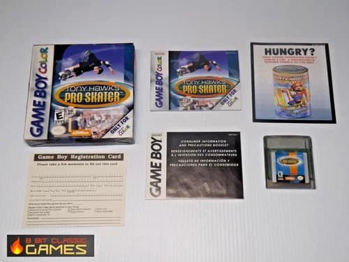 Tony Hawk Pro Skater - COMPLETE BOX - NINTENDO Gameboy Color 125a