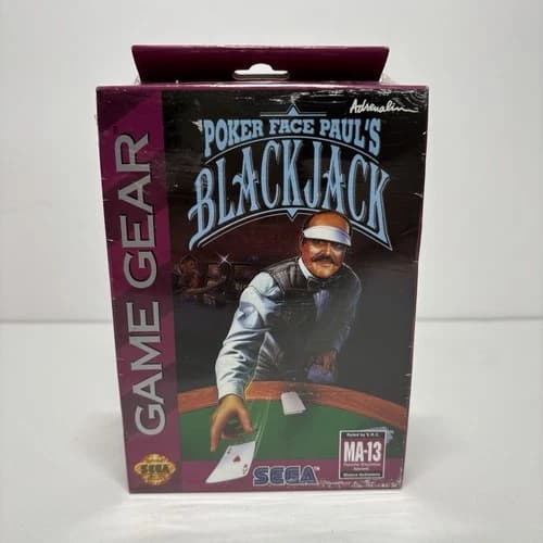 Poker Face Paul's Blackjack (Sega Game Gear, 1992)