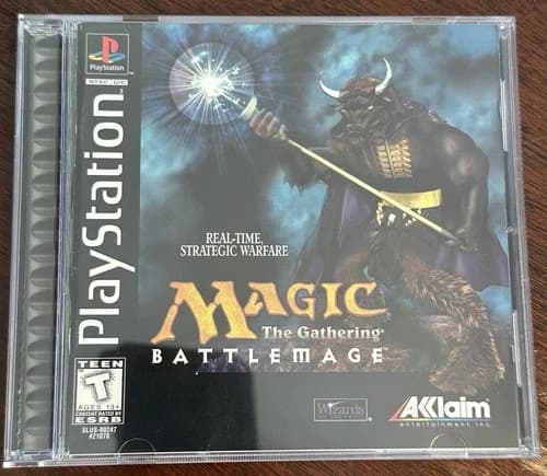 Sony PlayStation 1 Magic: The Gathering - Battlemage Video Game - PS1