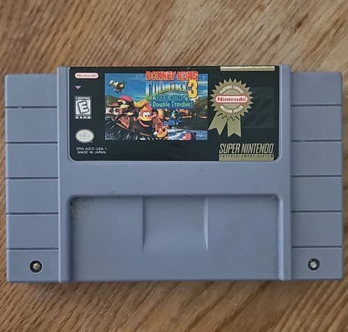 Nintendo Donkey Kong Country 3: Dixie Kong's Double Trouble! SNES NTSC-U/C
