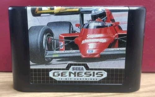 SEGA GENESIS SUPER MONACO GP 1990 CARTRIDGE ONLY