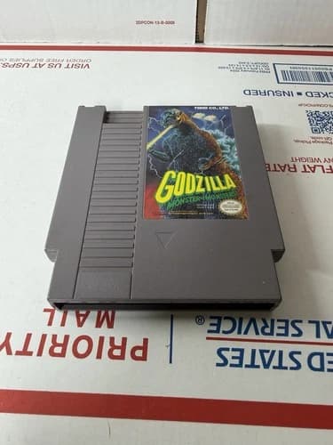 Godzilla: Monster of Monsters Nintendo NES Video Game Cartridge Only