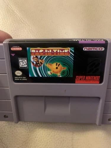 Pac In Time - (Super Nintendo) Game SNES Cleaned, Tested & Authentic⭐