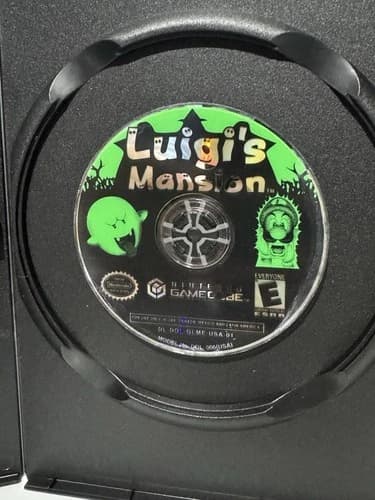 Luigi's Mansion Nintendo GameCube Authentic Tested Disc Only