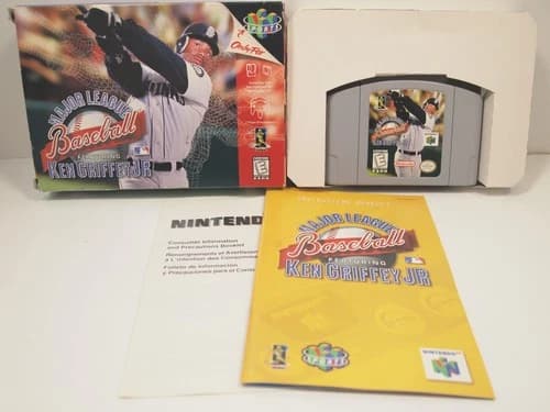 Major League Baseball Ken Griffey Jr (Nintendo 64 | N64) Complete in Box CIB