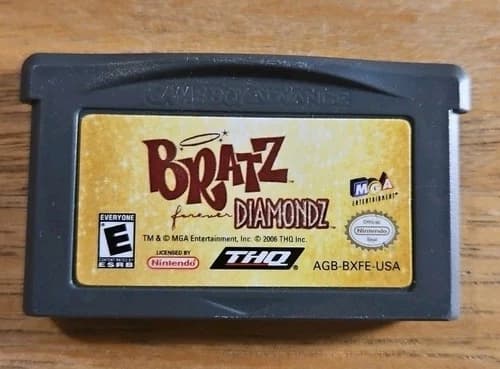 Bratz: Forever Diamondz Nintendo Game Boy Advance Authentic GAME ONLY