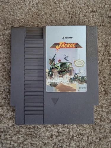Konami Jackal Nintendo NES Official Nintendo Seal NTSC-U/C
