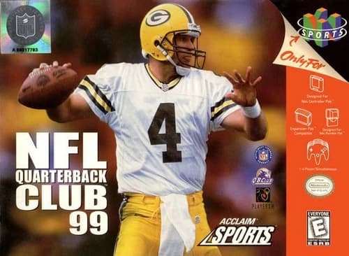 NFL Quarterback Club 99 N64 Great Condition Fast Shipping