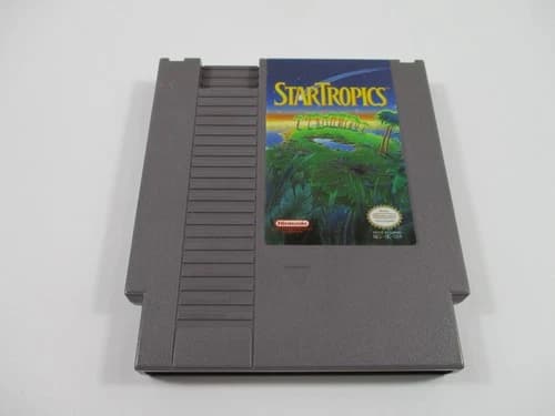STARTROPICS Nintendo NES Game Cartridge Authentic!