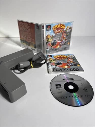 Crash Bash PS1 (COMPLETE) Sony PlayStation rare party game With Multi Tap