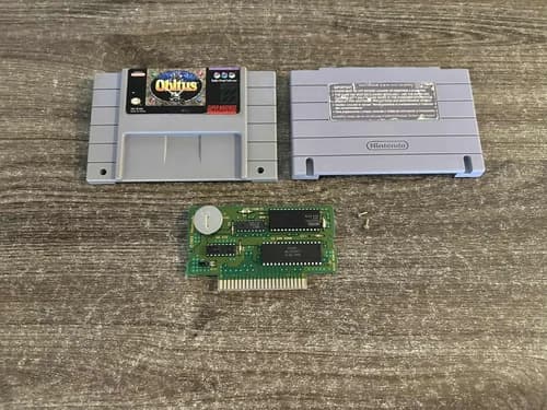 Obitus (Super Nintendo Entertainment System, 1994) AUTHENTIC! Tested & Working!