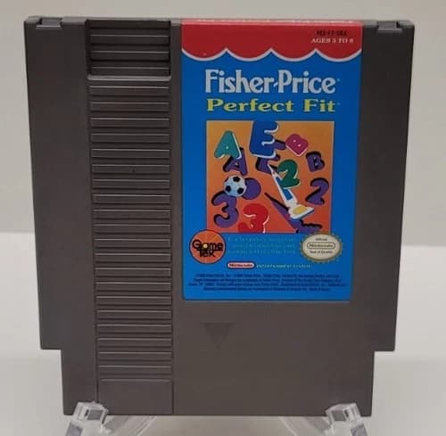 Fisher Price Perfect Fit - Nintendo NES - Tested Working 👍 Vintage 80s Ed Game