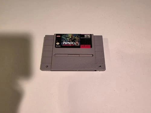 Inindo: The Way of the Ninja (Super Nintendo SNES, 1993) ☆ Authentic ☆