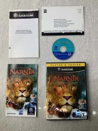 Chronicles of Narnia: The Lion, the Witch, and the Wardrobe (GameCube) CIB