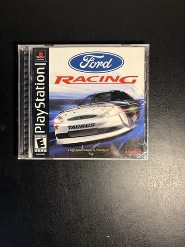 Ford Racing (Sony PlayStation 1, 2001) PS1 Complete CIB