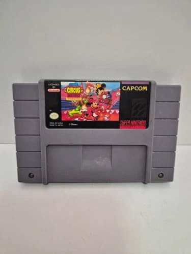 The Great Circus Mystery SNES Super Nintendo Authentic Cartridge