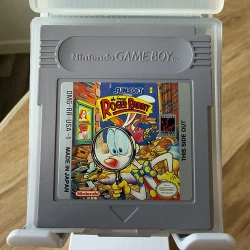 Who Framed Roger Rabbit Nintendo Game Boy Gameboy Original Authentic