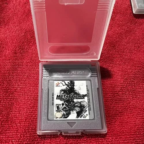 🔥 LIMITED RUN Metal Gear Solid Nintendo Game Boy Color GBC GBA TESTED SAVES NEW