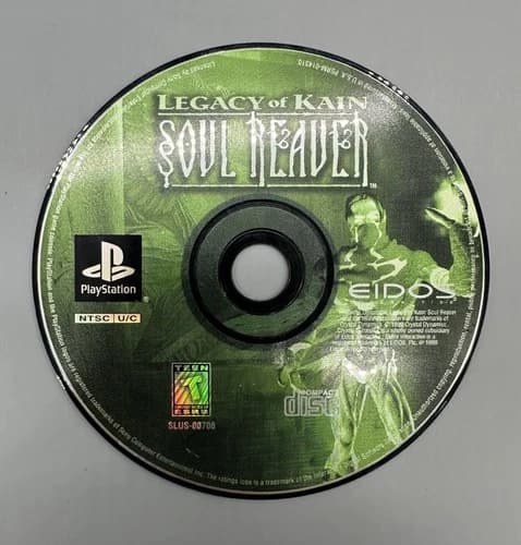 PS1 PLAYSTATION 1 LEGACY OF KAIN SOUL REAVER GAME Disc Only