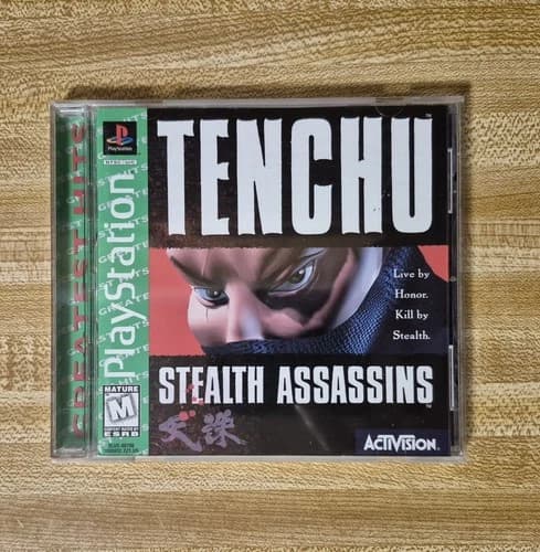 Tenchu: Stealth Assassins PS1 PS One (Sony PlayStation 1, 1998)