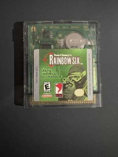 Tom Clancy's Rainbow Six (Nintendo Game Boy Color, 2000) Cartridge Only - Tested