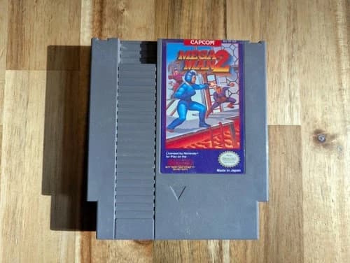 Mega Man 2 Nintendo NES Authentic Cartridge Tested FAST Shipping